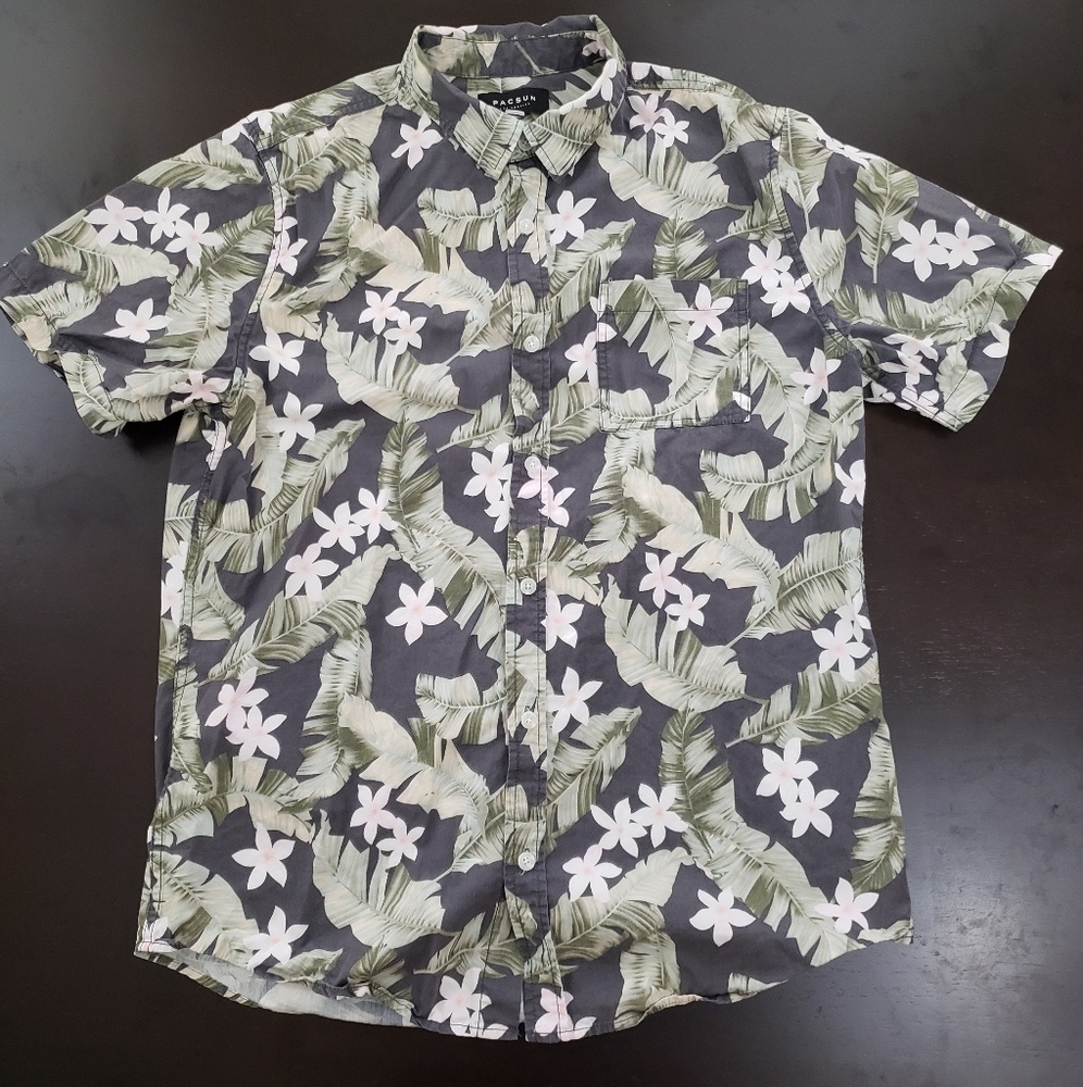Pacsun short sleeve button down